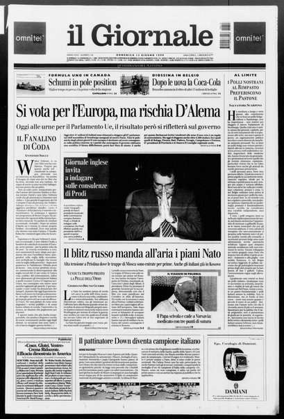 Il giornale : quotidiano del mattino